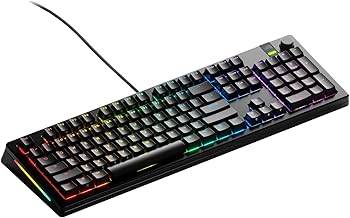 Gaming - GMMK 3 PRO: Custom Mechanical Keyboard, Full Size 100% Keyboard, Modular Aluminum Body & Gasket System, Hotswappable MX Switches, Sound Dampening Foam, Custom Keycaps, ANSI (Black)