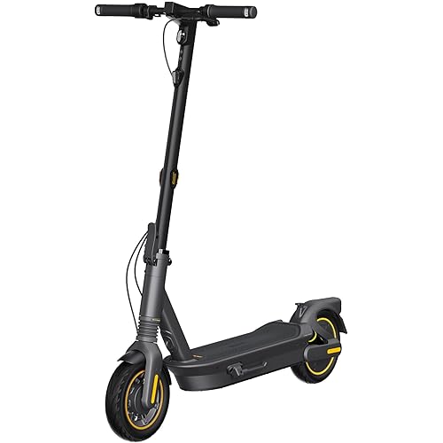 Segway Ninebot MAX Electric Kick Scooter w/Powerful Motor, Long Miles Range, 18.6 & 22mph Top Speed, Dual Suspension (MAX G2 Only), Scooter for Adults UL-2271 2272 Certified