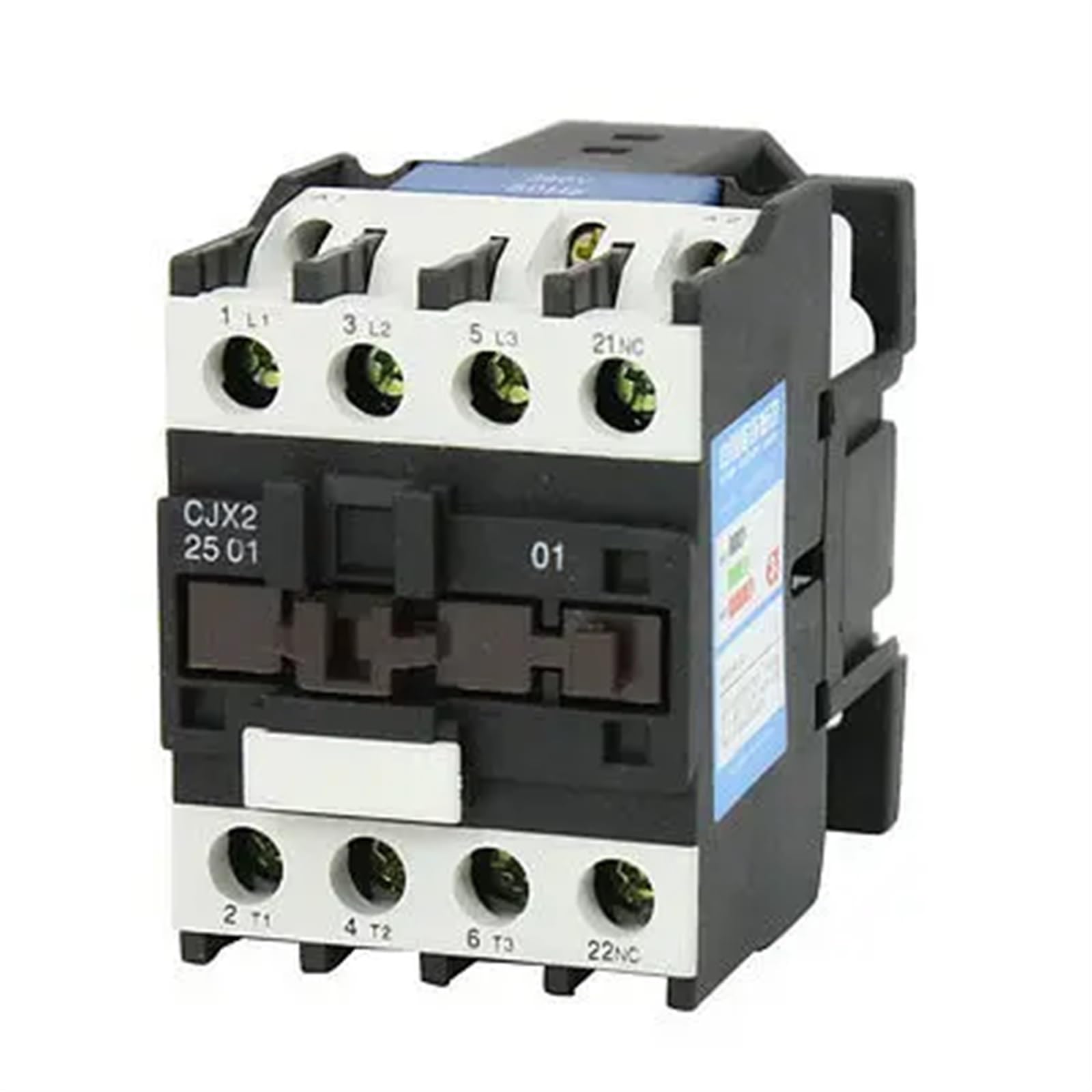 QEFHSVVZE CJX2-2510 AC Contactor 380V 50/60Hz Coil 25A 3-Phase 3-Pole 1NC