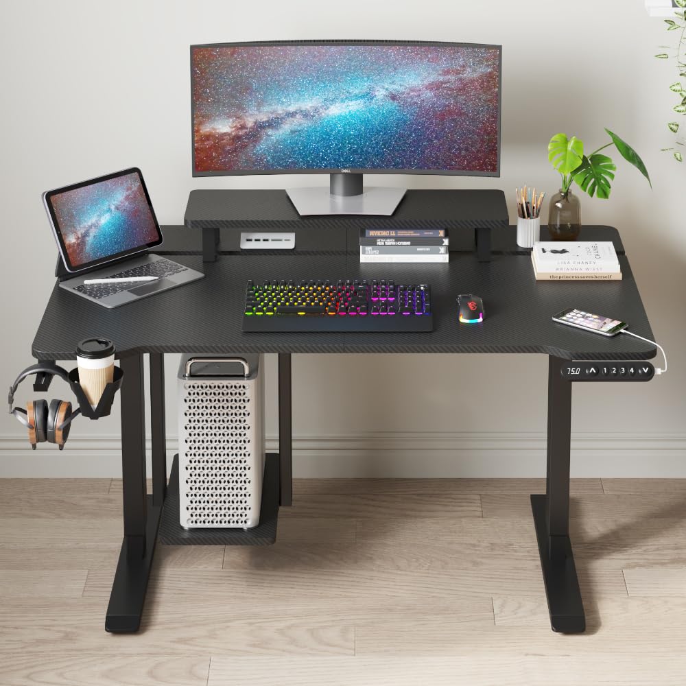 Amazon | ゲーミングデスク 昇降デスク Radlove 電動昇降式パソコン