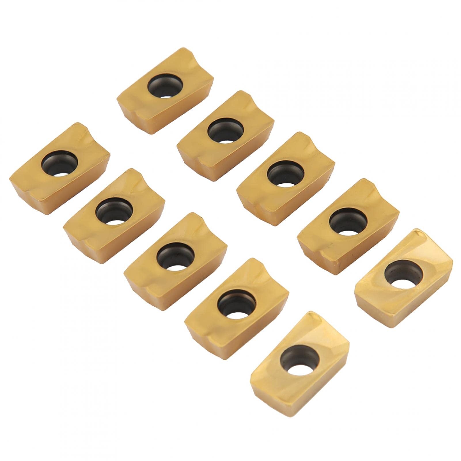 Cortador de fresado de extremo de espuma CNC, extensión de soporte MT3-FMB22 400R-50-22 cortador de fresado frontal 10 piezas APMT1604 insertos de carburo CNC