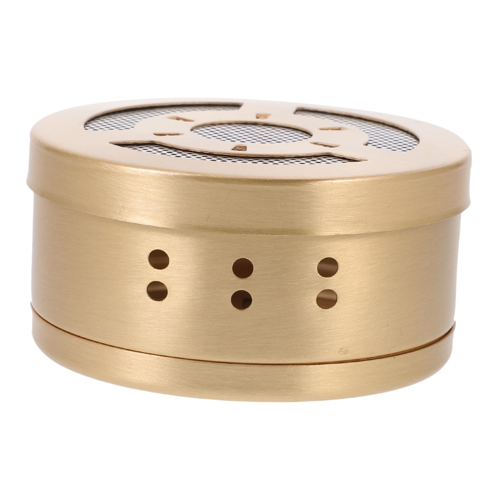 NOLITOY Moxibustion Box Heated Therapy Device for Women Men Health Care Copper Moxa Box for Body Massage Style