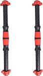 2pcs Dumbbell Bars Adjustable Dumbbell Handle Bars Weightlifting Accessories for Training Sport Workout Gym