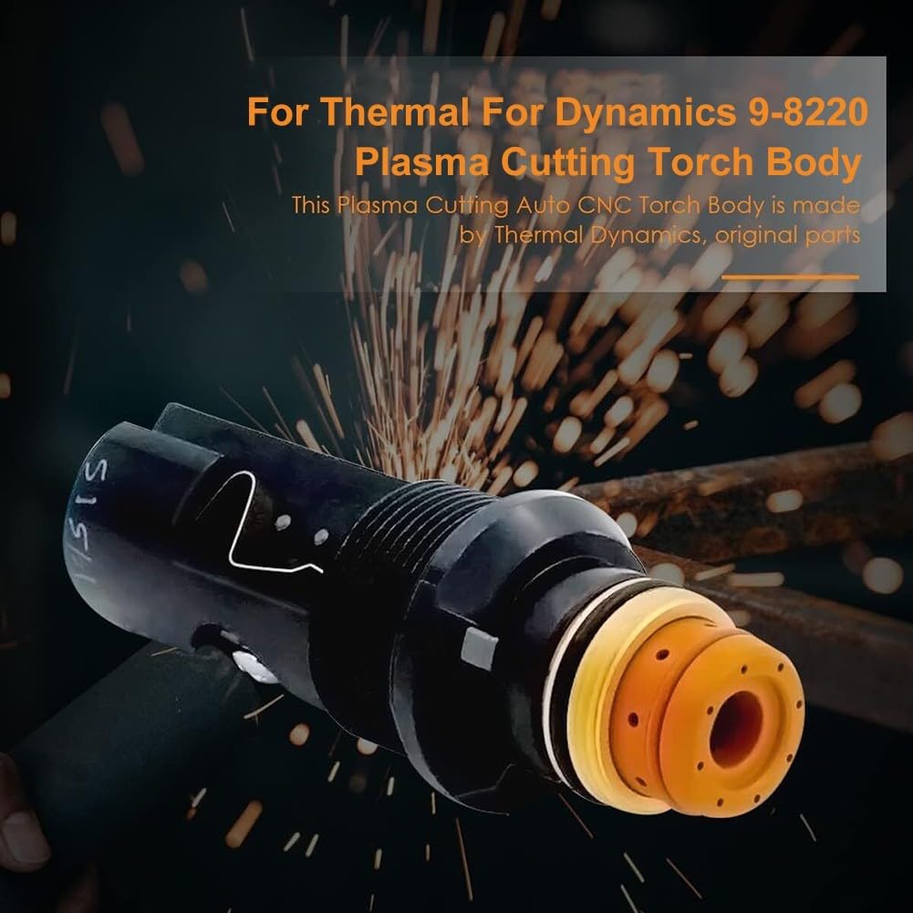 Eawfgtuw Cuerpo automático de la antorcha de corte por plasma CNC 9-8220, para antorchas SL60/100, compatible con máquinas de corte por plasma, construcción de metal y ABS