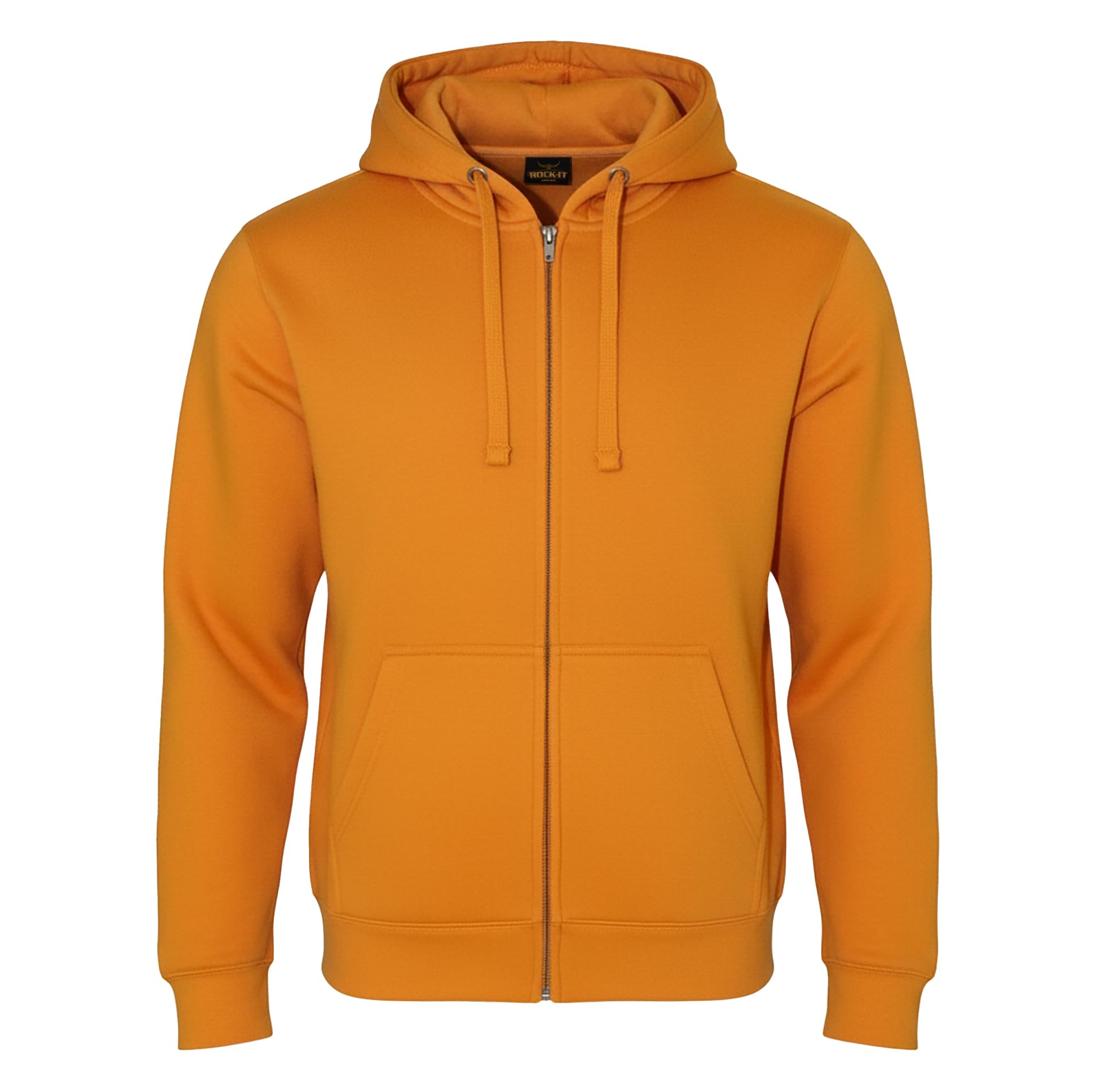 Veste À Capuche Zippée Pour Homme Sweat-Shirt D'extérieur Manteau Basique À