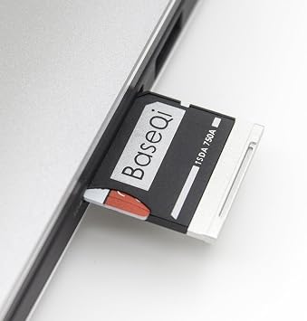 BaseQi Aluminum microSD Adapter for Dell XPS 15 (Model 9550) y. 2016