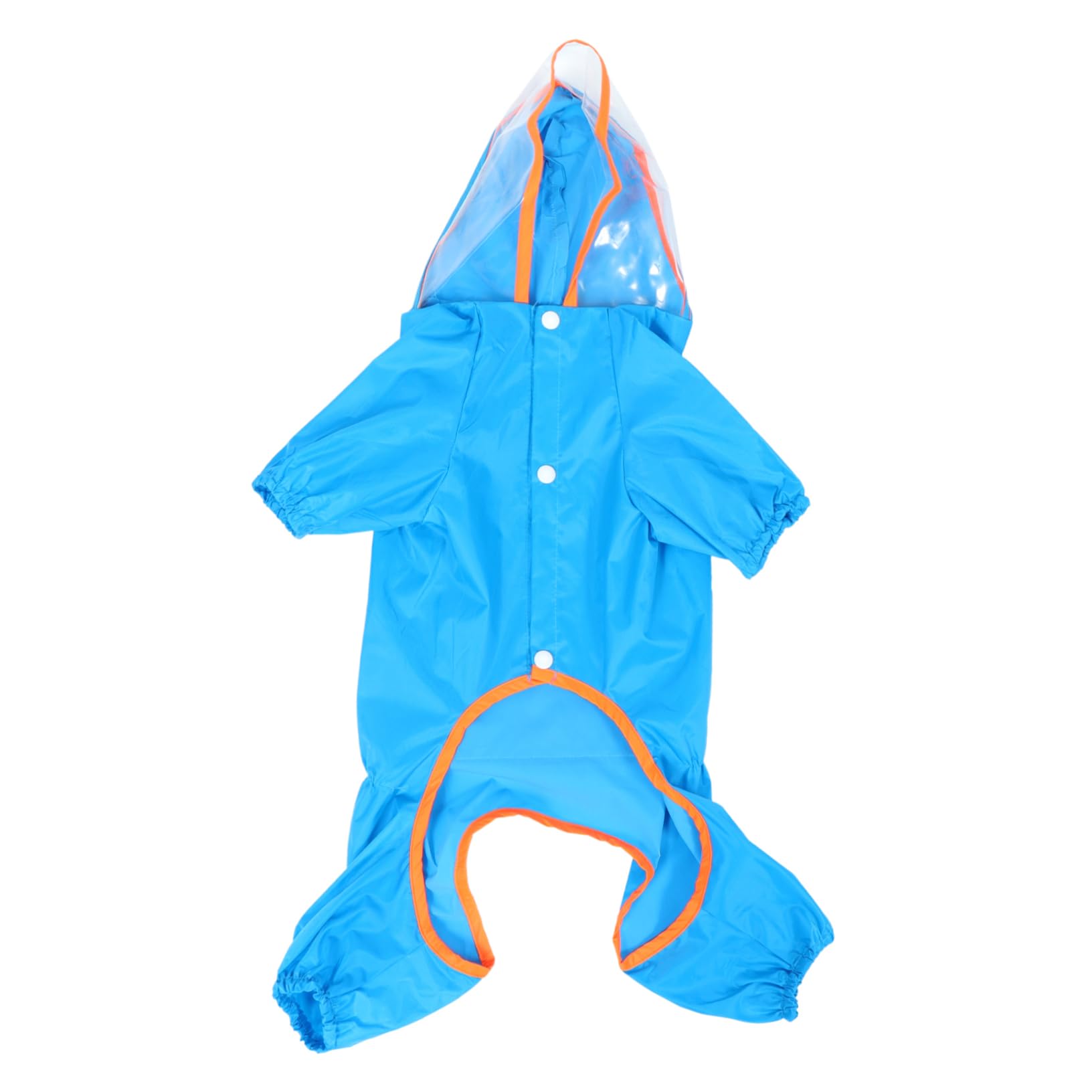 Abaodam Reflective Hooded Dog Raincoat Lightweight Pet Clothes Breathable Poncho for Comfortable Outdoor Use for Bad Weather
