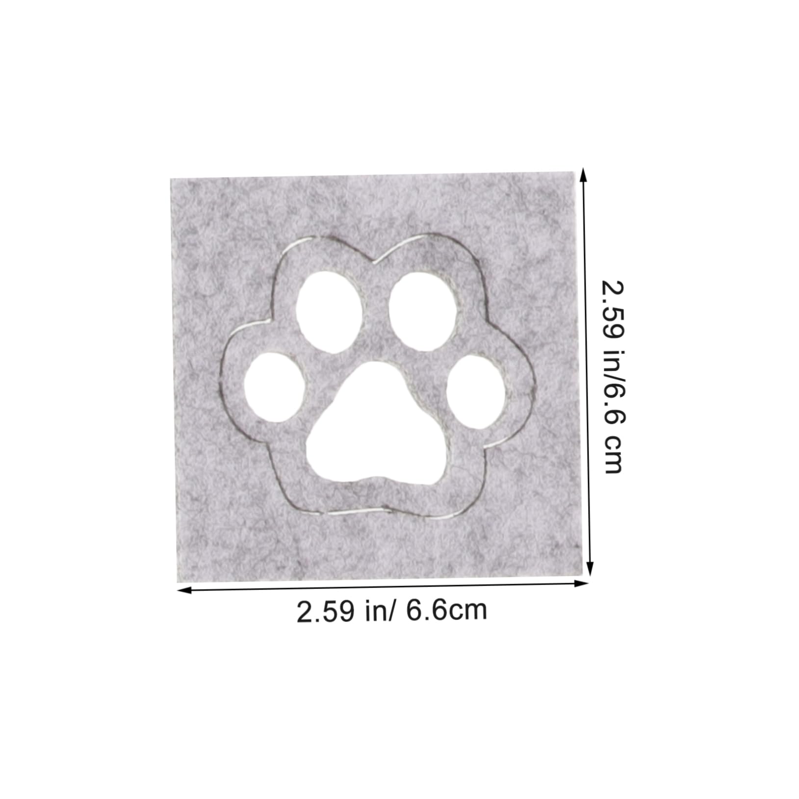 HOODANCOS 5pcs Woolen Felting Applique Molds DIY Craft Kit Needle Felting Stencils for Boys and Girls