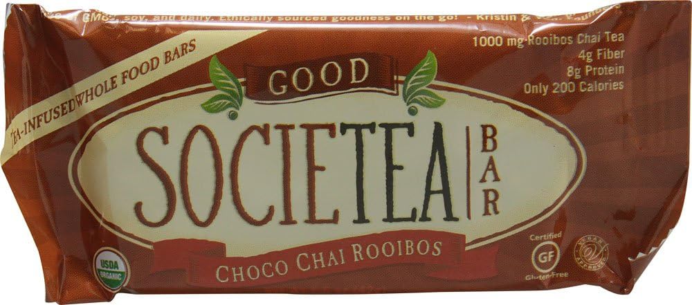 Good Societea Gluten Free Tea Bar Choco Chai Rooibos - 1.5 oz