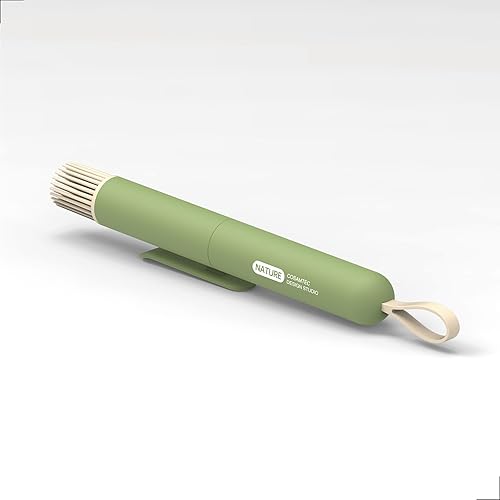 Cosamtec Cepillo de silicona para repostería, cepillo de pastelería para hornear y cocinar, de grado alimenticio y sin BPA, cepillo de aceite para