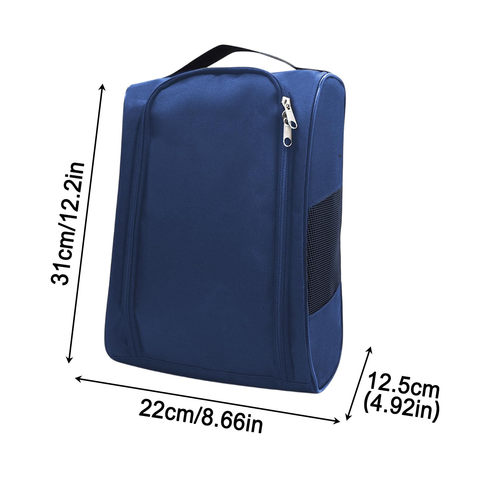 Borsa porta scarpe da golf Uomo,Trasportino unisex con cerniera, impermeabile e portatile - per Sacche da Golf | Per bowling, calcio, basket, palestra, sport, viaggi, esterni, auto,