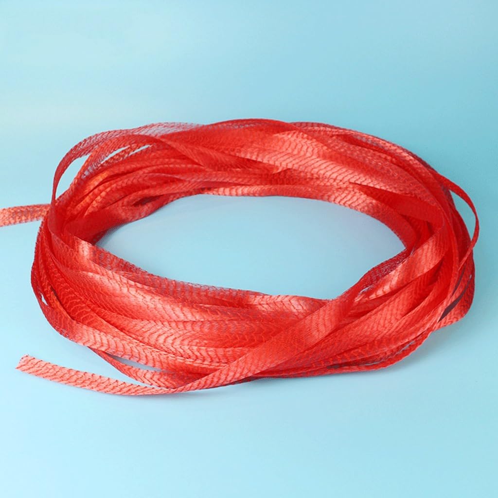 Sacs d'emballage de Fruits, Produits Semi-Finis de Sac en Filet en Plastique en Rouleau (Size : 100 M)