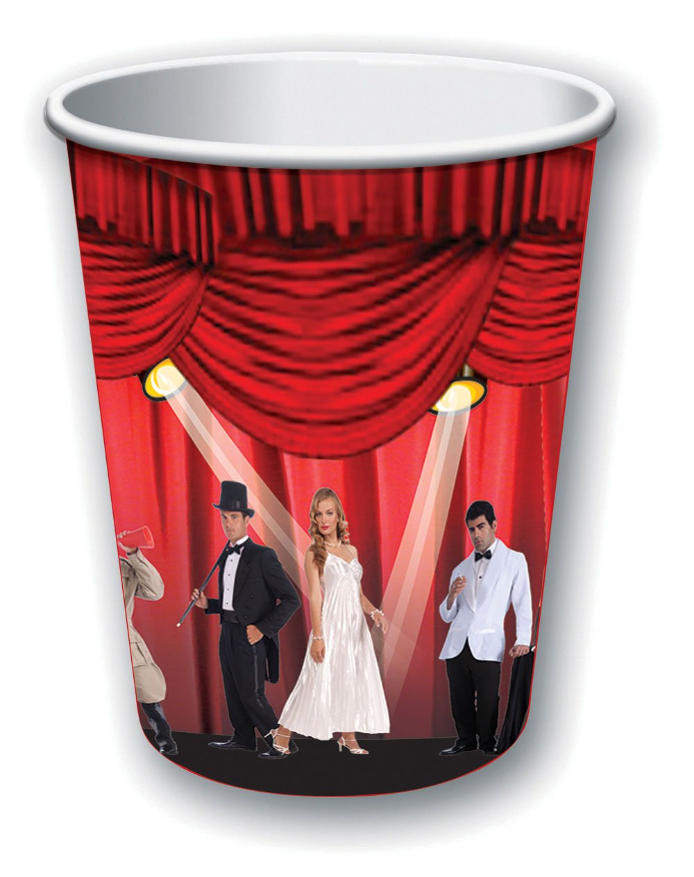 Kino-Backdrop Set 30 X 152 Cm – Bunte Party-Deko Für Filmabende & Mottopartys