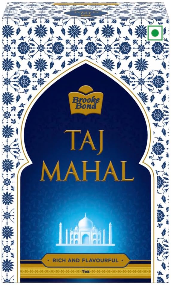 Taj Mahal Tea 250 g -Rich and Flavourful Chai - Premium Leaf Tea