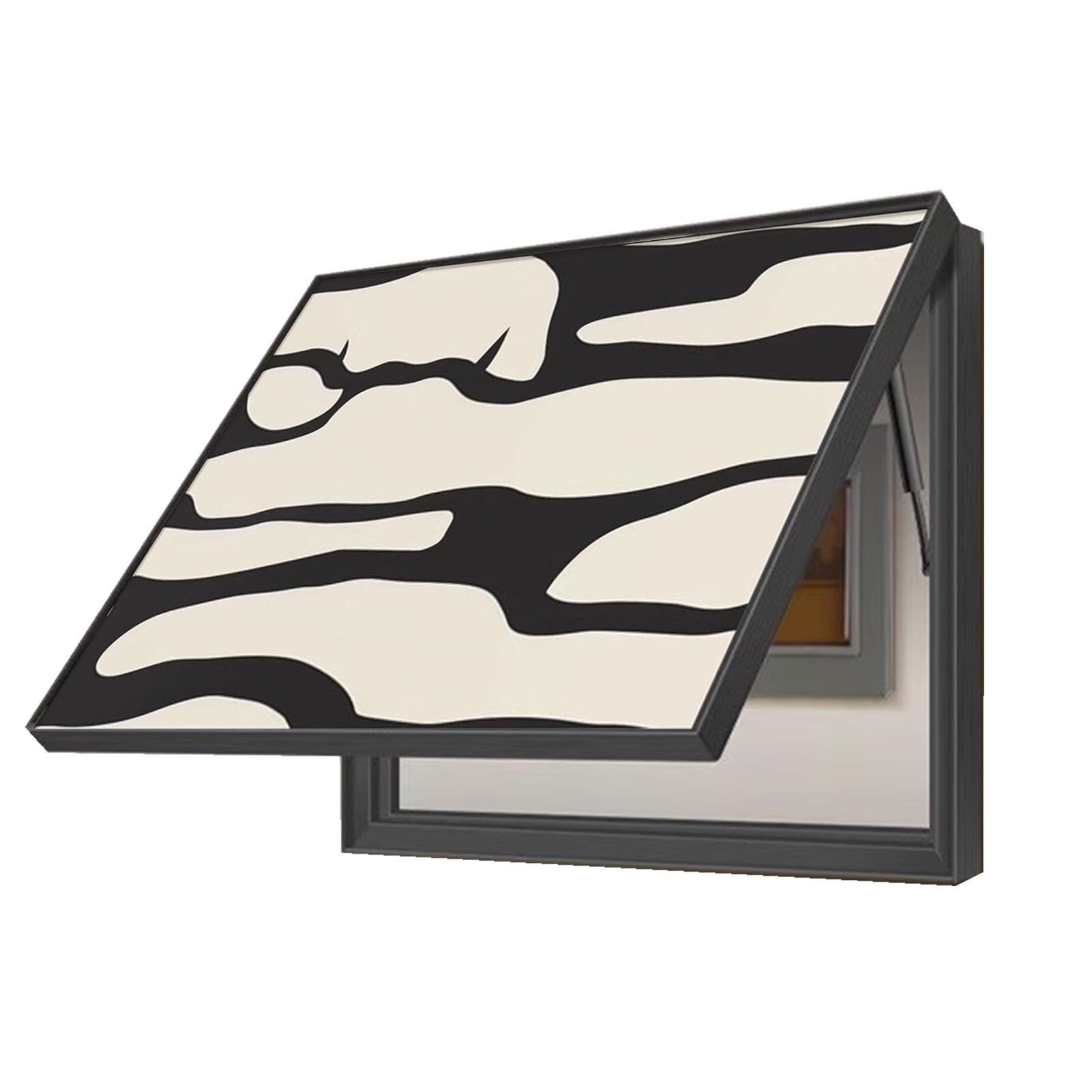 AWSAD Electrical Panel Cover Decorative Wall Mounted Fuse Box Cover Cabinet Indoor Electrical Wall Mounted Hidden Electric Meter Box Decorative Painting(D,50x60cm)