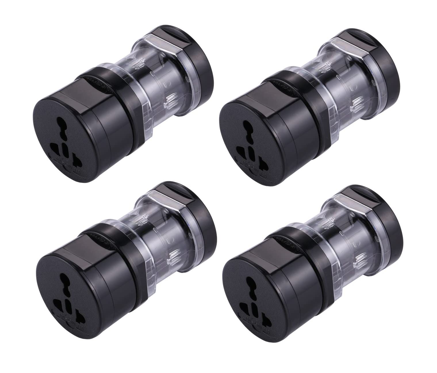 EzLife International Multipurpose Travel Adapter All in One US, AUS, UK, EU, NZ, Europe, North/South America & 150+ Countries (Black) (Pack of 4 (Black)) (B0BY3J9QMD) Amazon Price History, Amazon Price Tracker