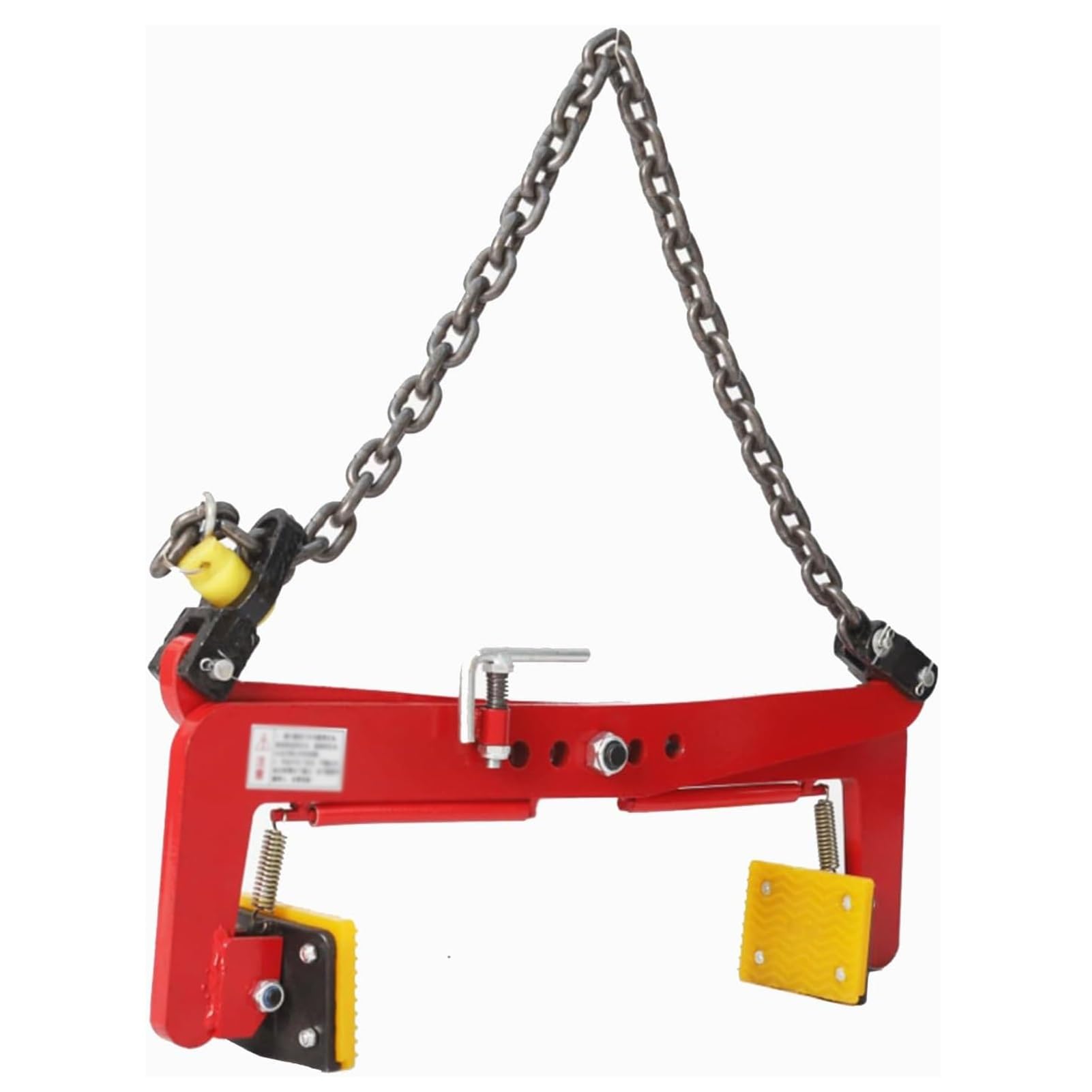 Granite Slab Lifting Clamp Pliers, Adjustable (11.8-49.6in) Jaw Opening Stone Lifting Tool, Roadside Curb Clamp Handling Concrete Block, Aluminum Plate, Metal Sheet(Opening Size 13.4-31.1inch)