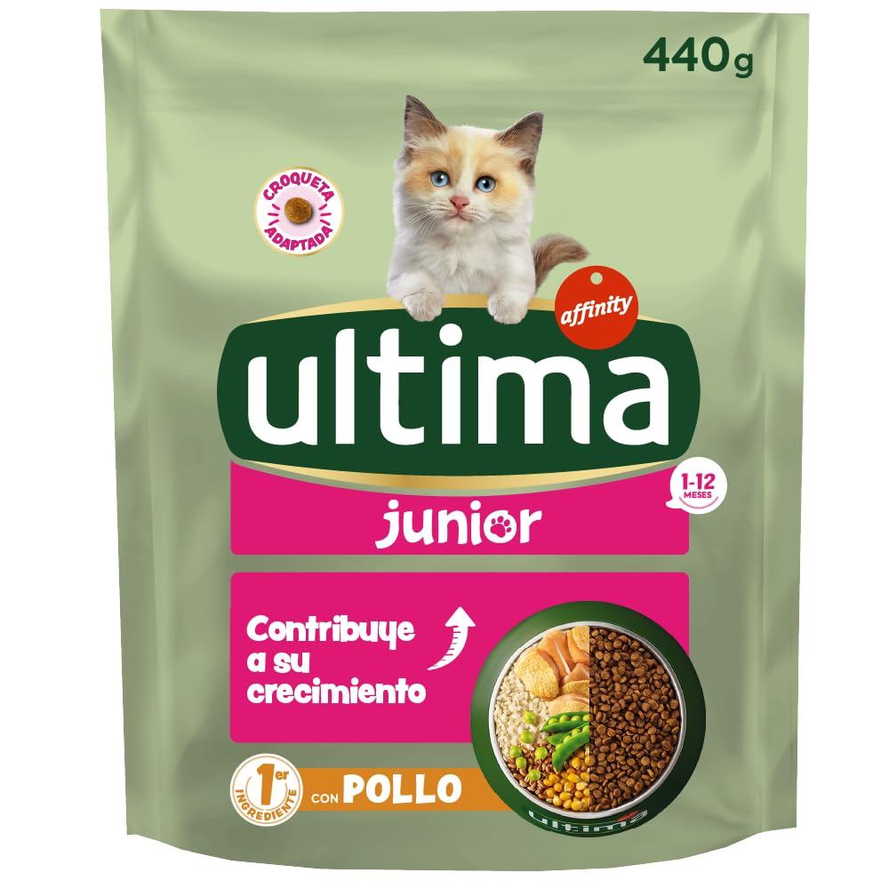 Ultima Junior Cat Food with Chicken - 440 g
