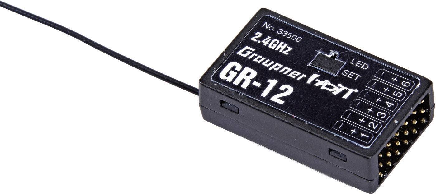 Graupner 33506 Empfänger GR-12 HoTT 2.4 GHz 6 Kanal: Amazon.de