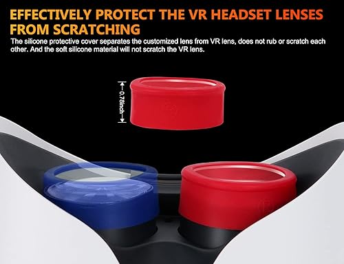 Miniatura 5 de Lens Insert Compatible with Oculus Quest 2, VR Myopia Glasses, Blue Light Blocking Lens, Easy to Install and Easy to Remove Frame, Anti-Glare