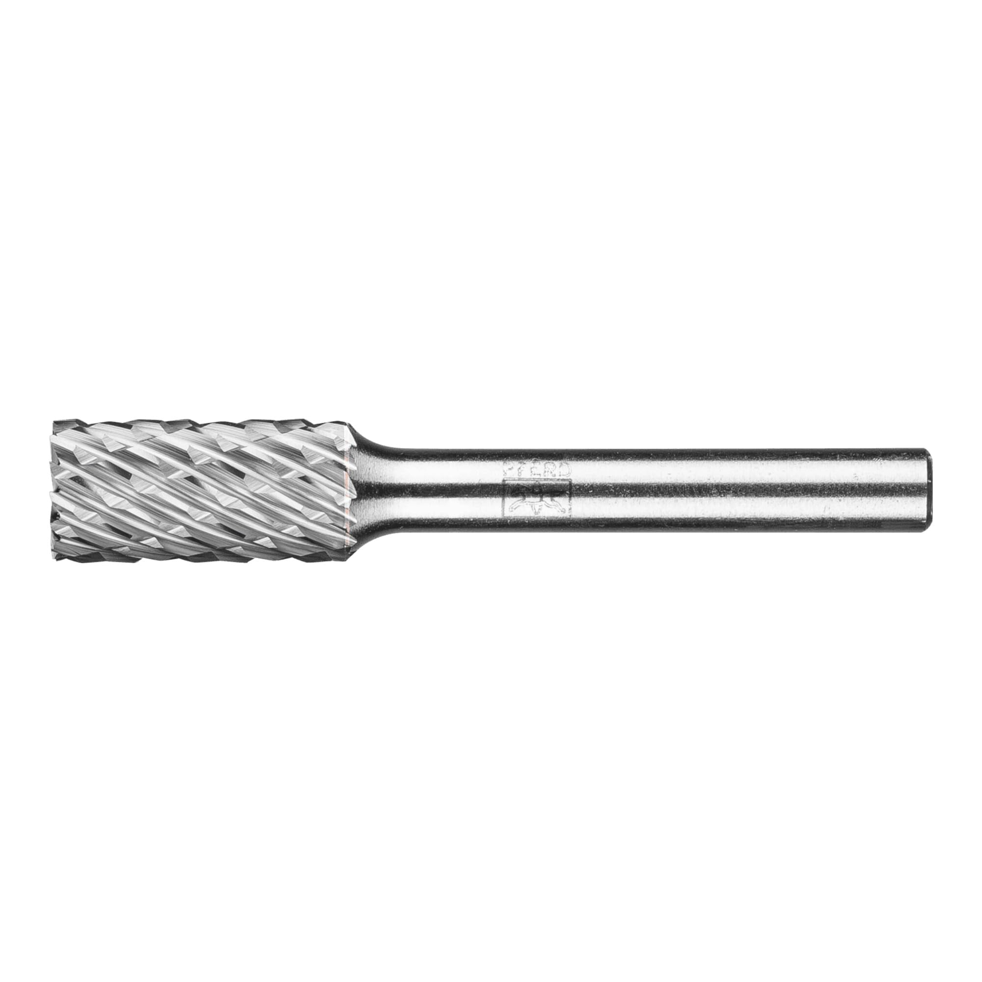 Pferd Fresa Metal Duro Cilíndrica con dentado Frontal Zyas (10 x 20 x 60 millimeters), Mango 6 millimeters, dentado: Allround, Uso en Los Principales Materiales