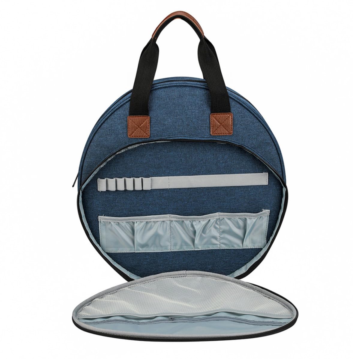 Bolsa de almacenaje para bordado de tela Oxford con compartimentos para viaje