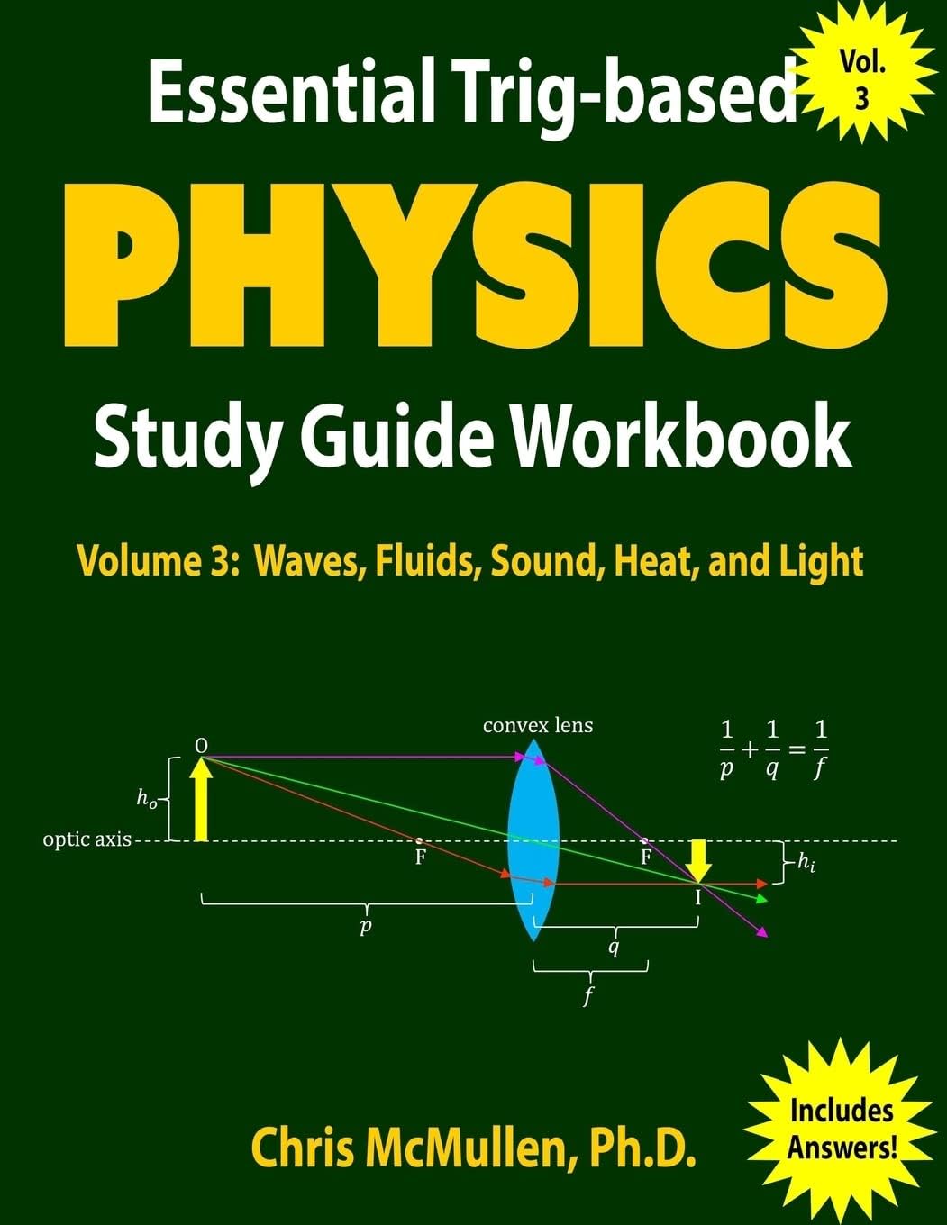 Essential Trig-based Physics, Volume 3 (Waves and more)