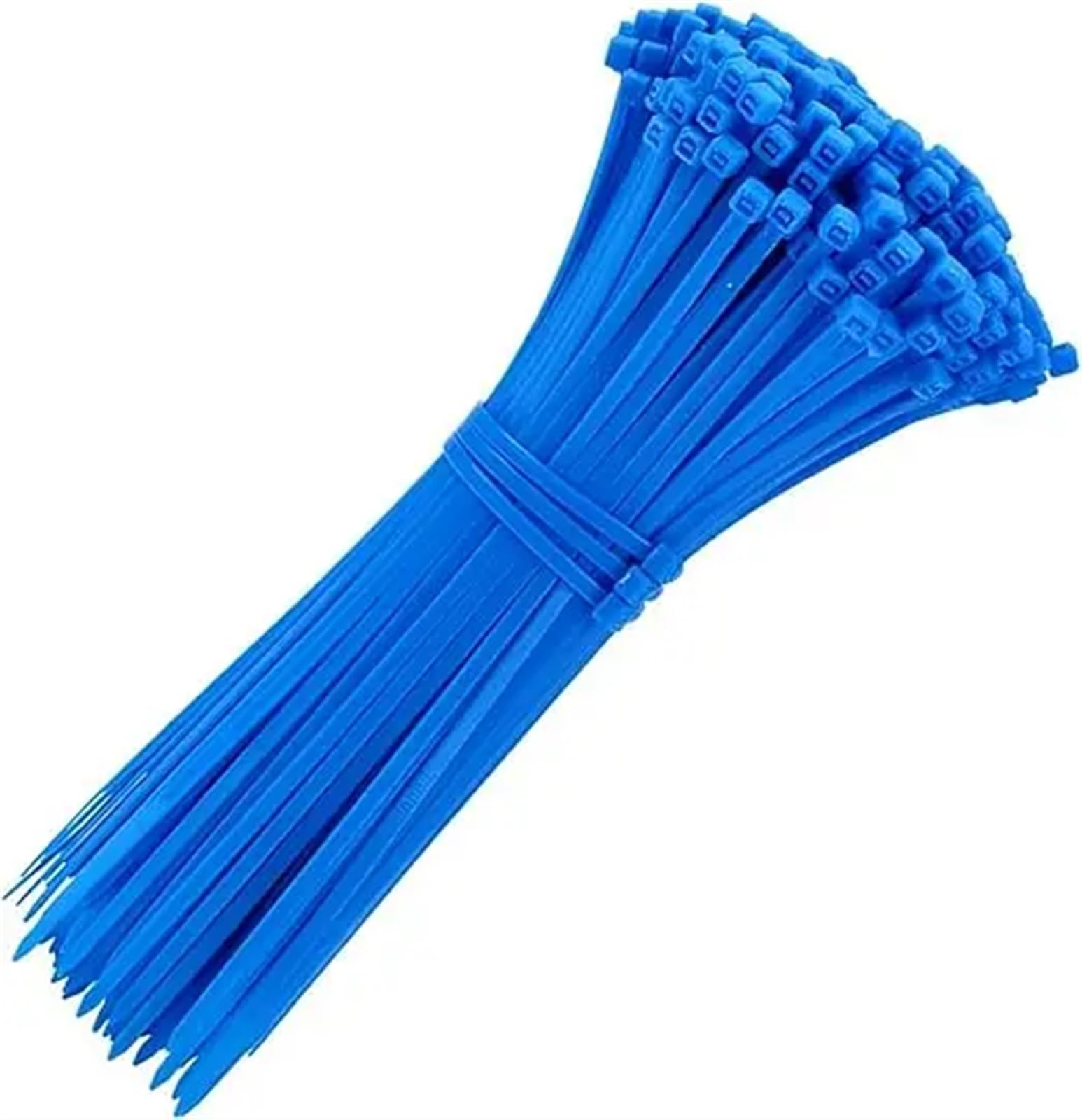L6nqiag Tie 3X200mm Blue Nylon Cable Ties 1000Pcs 3X200mm Nylon Cable Ties Adjustable Self-Locking Cord Straps Fastening Loop Reusable Plastic Wire For Home(Tie 3X200mm Blue)