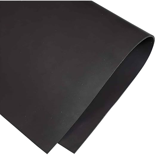 Efficacy Rubber Sheet 6mm 1x2 Feet - 5Pc