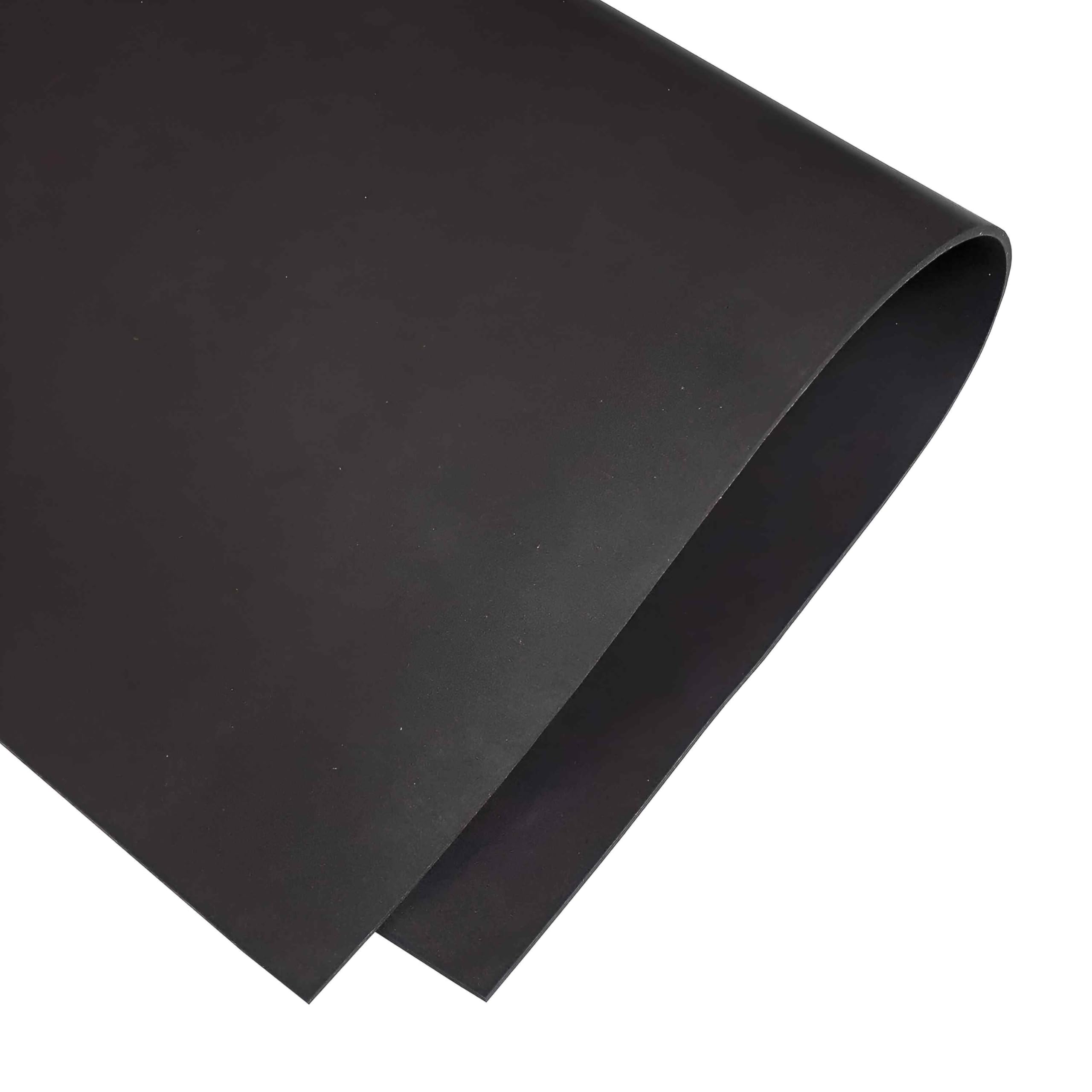 Efficacy 6mm Rubber Sheet for Plumbing, Gaskets DIY Material, Supports, Leveling, Sealing, Abrasion 1x2 Feet | Shalitex Rubber Expansion Joint Filler Board for Construction - 1Pc