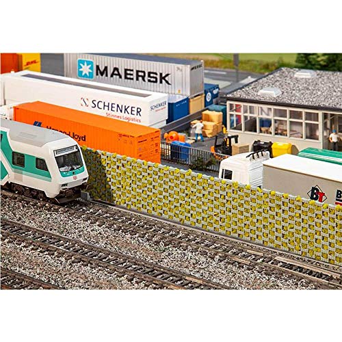Faller FA180423 Lärmschutzwand Mauer Modellbausatz, Zubehör, Mehrfarbig
