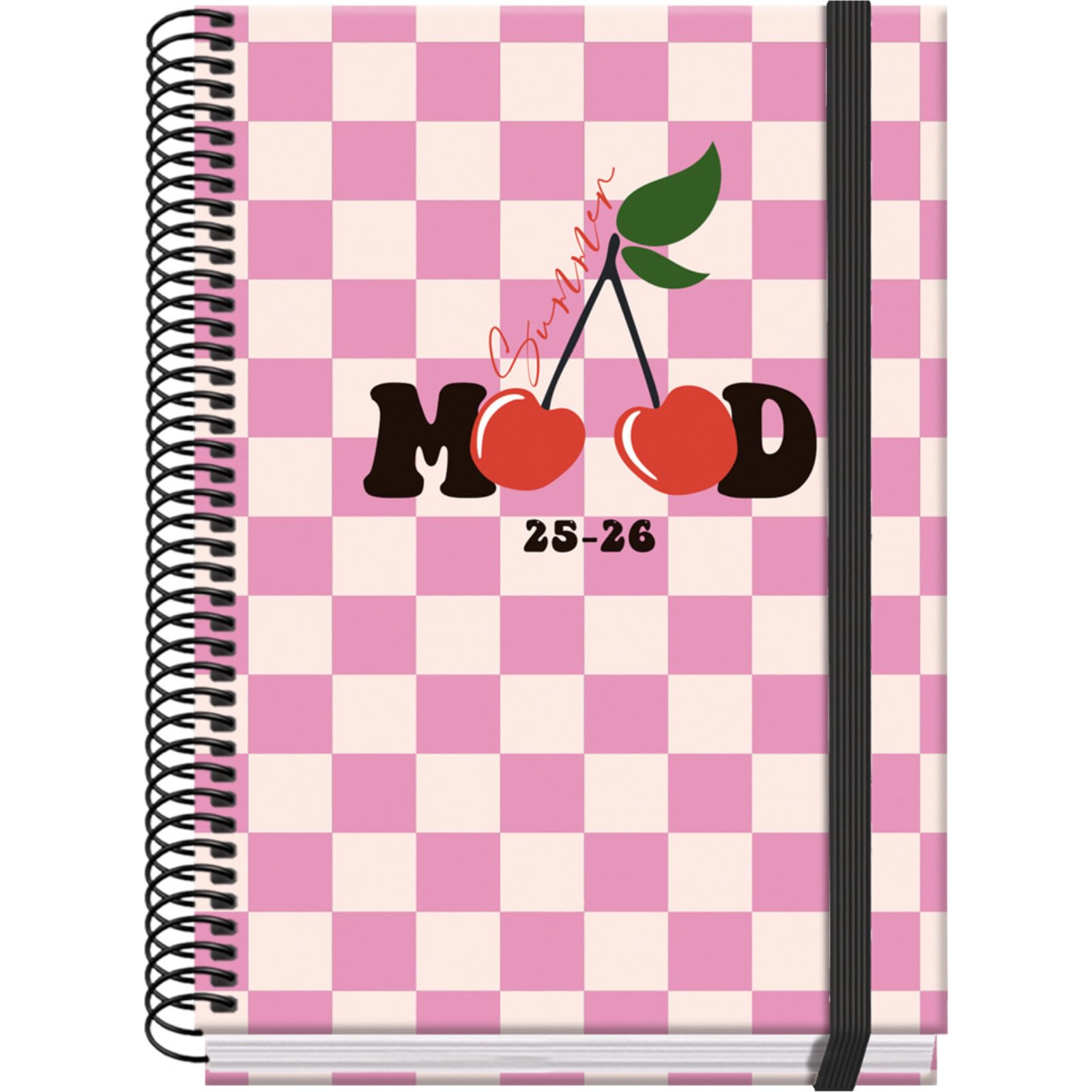 Dohe, School Planner 2025 2026, Day per Page, A5 Size (15x21 cm), Spanish and English, September to June