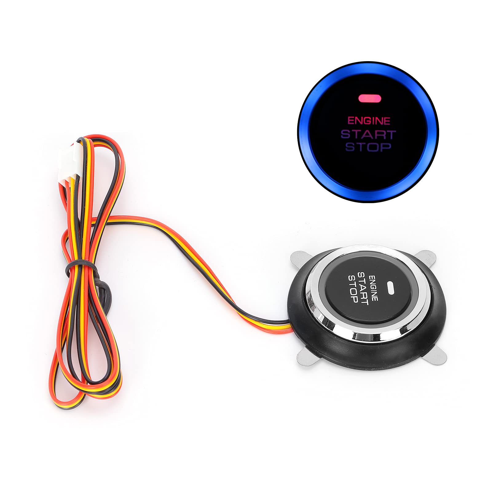 Interrupteur De Démarrage D'allumage Universel Sans Clé, 12V