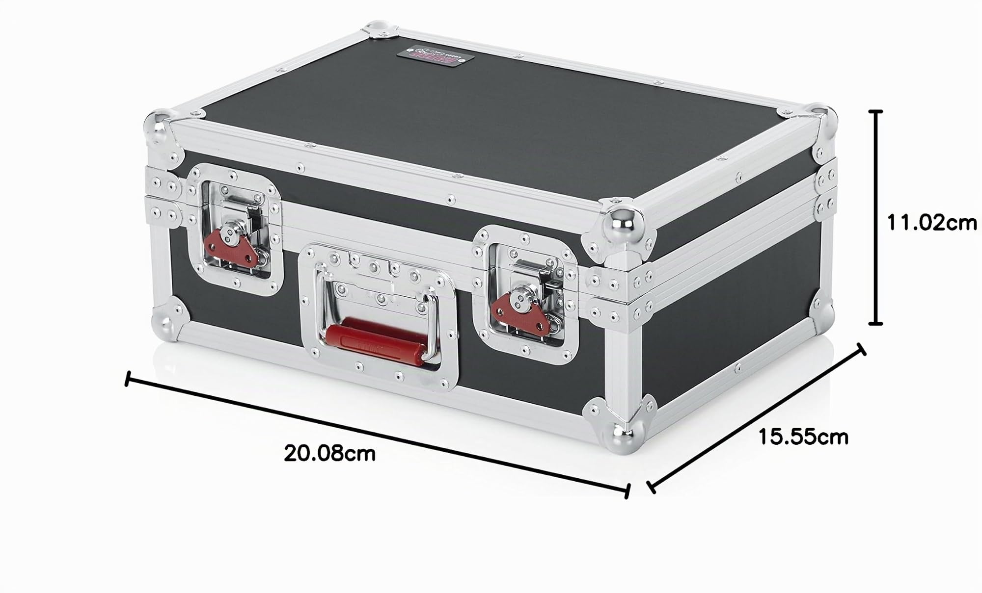 Gator Cases G-Tour Series Maleta de Tour con Soporte de Espuma para 15 micrófonos con Cable y Almacenamiento de Accesorios (G-Tour M15)