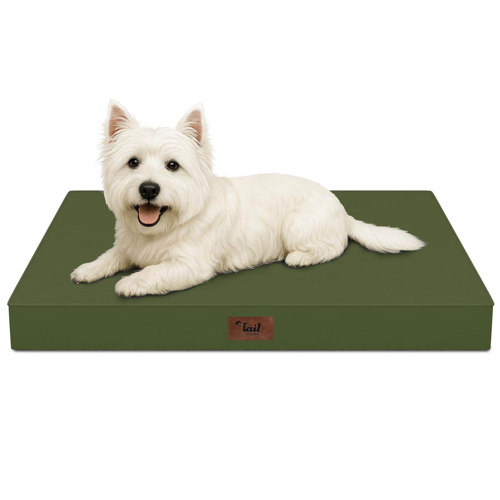 Waterproof Orthopedic Dog Crate Bed for Small Dogs &amp; Cats