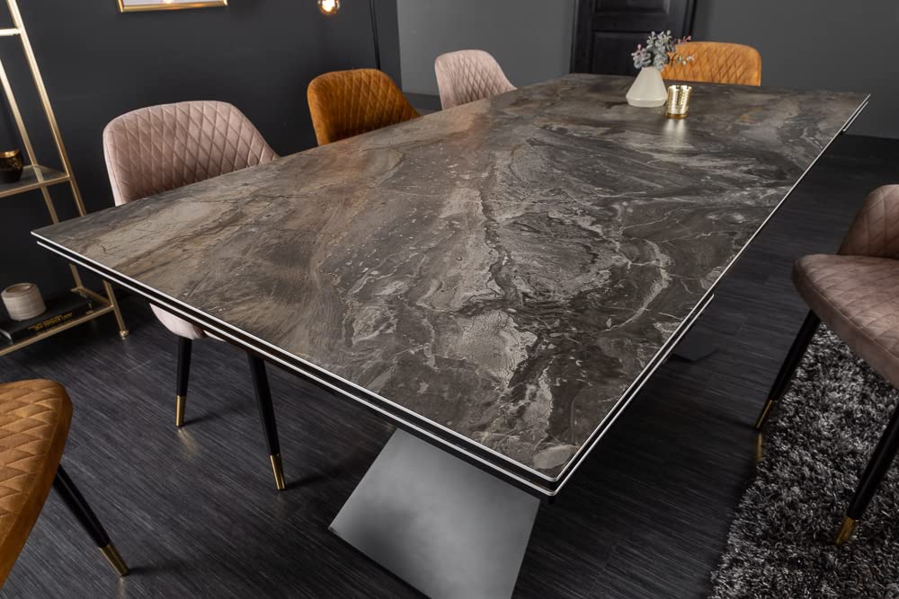 invicta INTERIOR Esstisch Euphoria 260cm - schwarz grau - Keramik