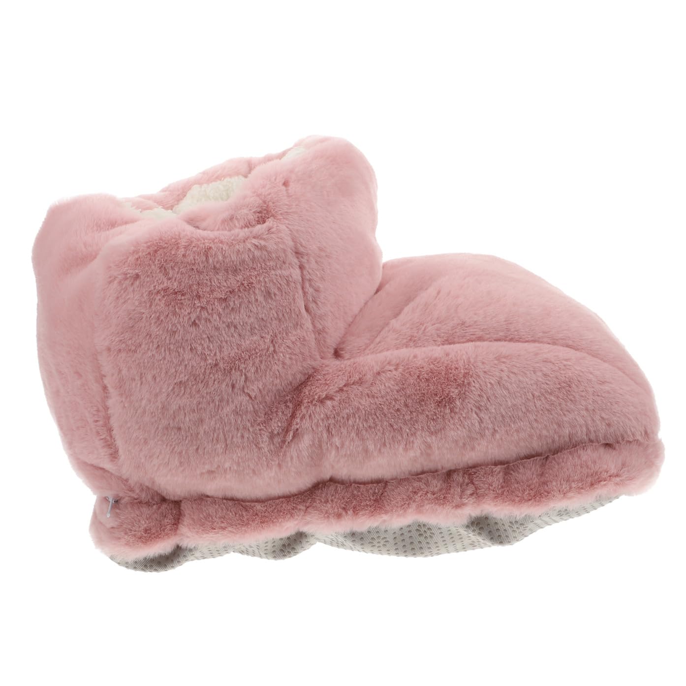 Rosa USB Fußwärmer für Winter, Warmes Heizschuh Modell, Abnehmbar