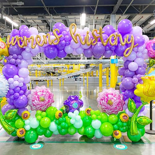 Image of Voircoloria Purple Balloons, 66pack 12inch Purple Latex Party Balloons for Halloween, Graduation, Wedding, Birthday, Baby Shower, Anniversary, Valentine's Day Party Decorations