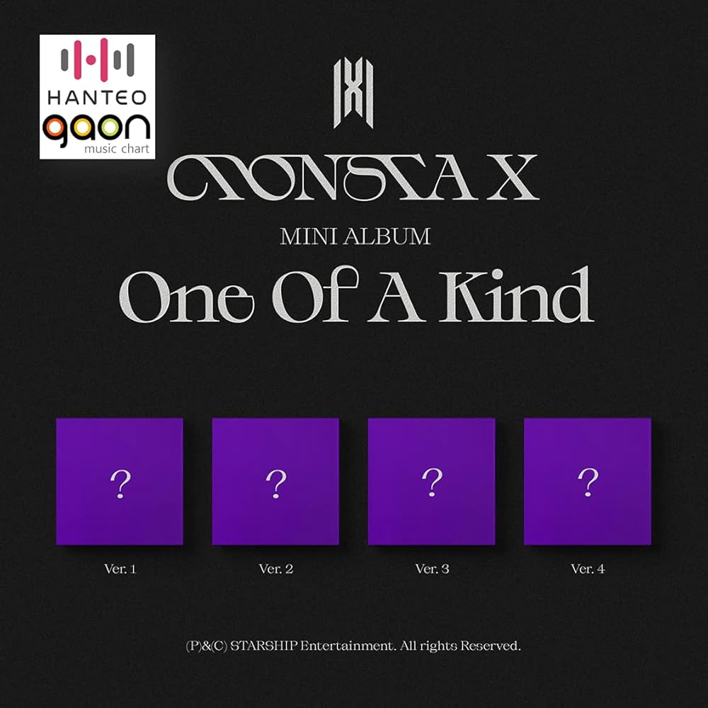 Monsta X - One of A Kind [Ver. 2] (The 9th Mini Album) [Pre