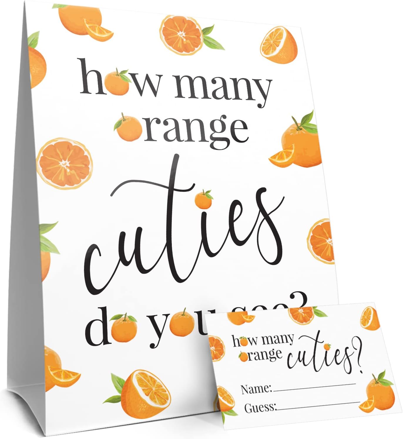 Amazon.com: A Little Cutie Baby Shower — FIND THE GUEST Baby Shower