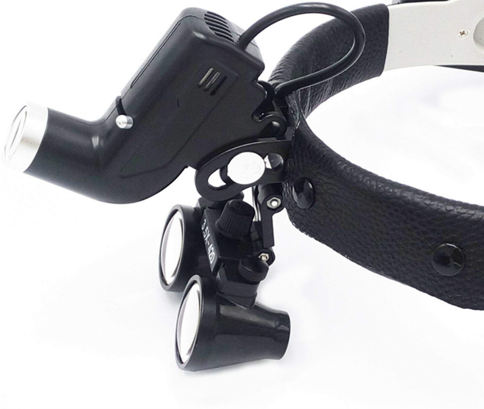 Lupas de aumento 3.5X con diadema ajustable 5W LED Headlight DY-106