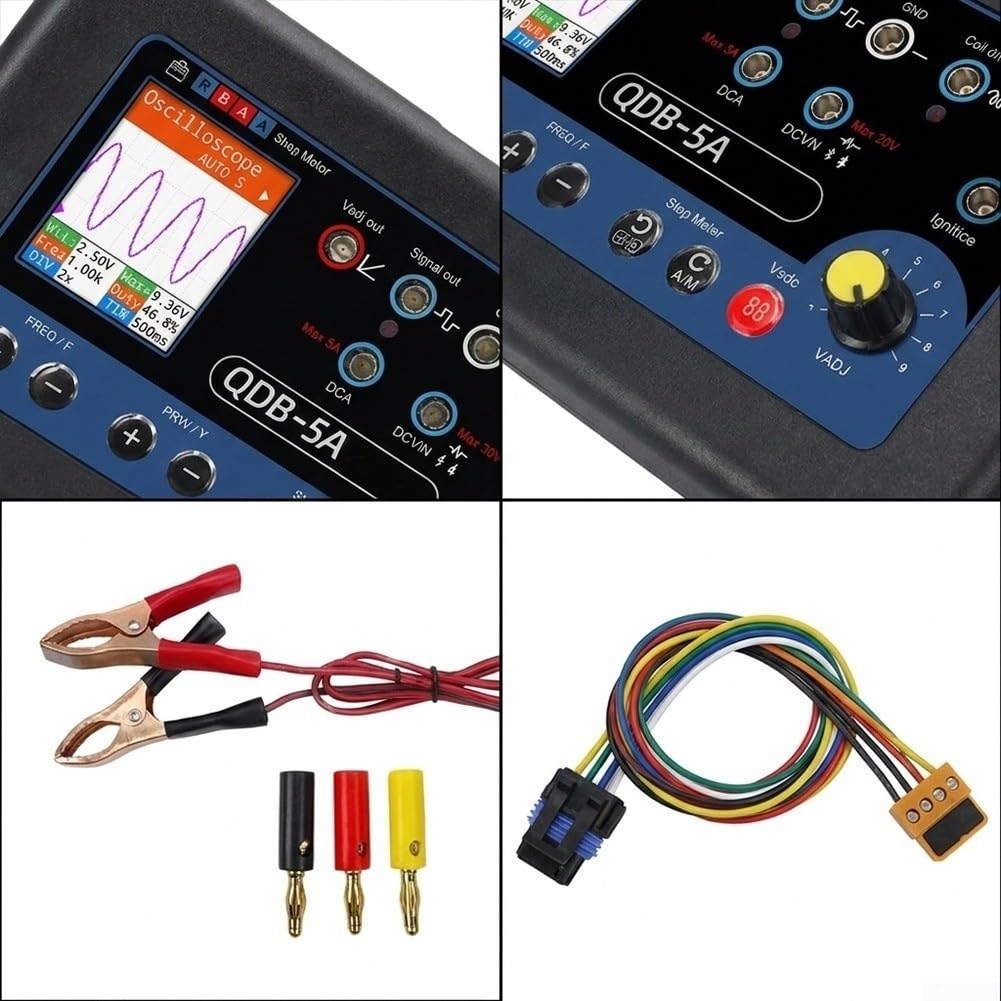 ReachMall Digitaler Kfz Prüfgerät 7 Modi Multimeter