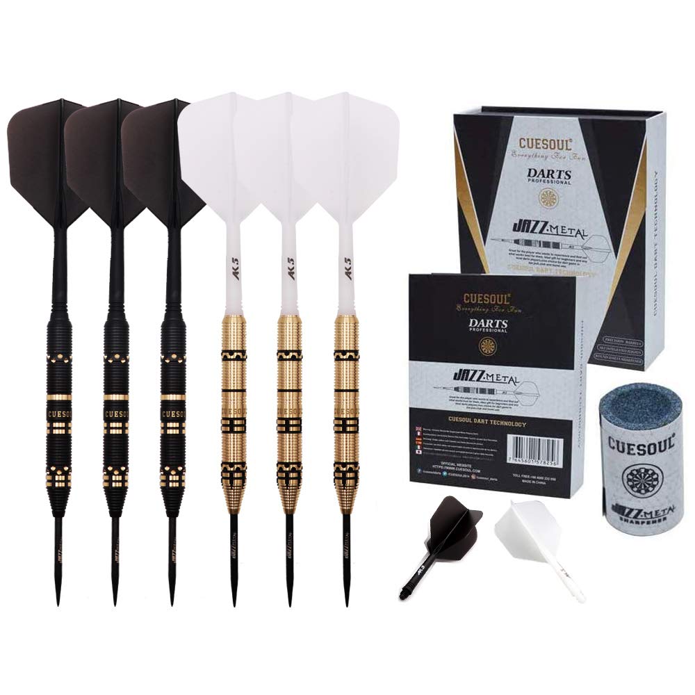 Jeu de fléchettes professionnelles en métal 21g de haute précision avec ailettes AK5 - 7