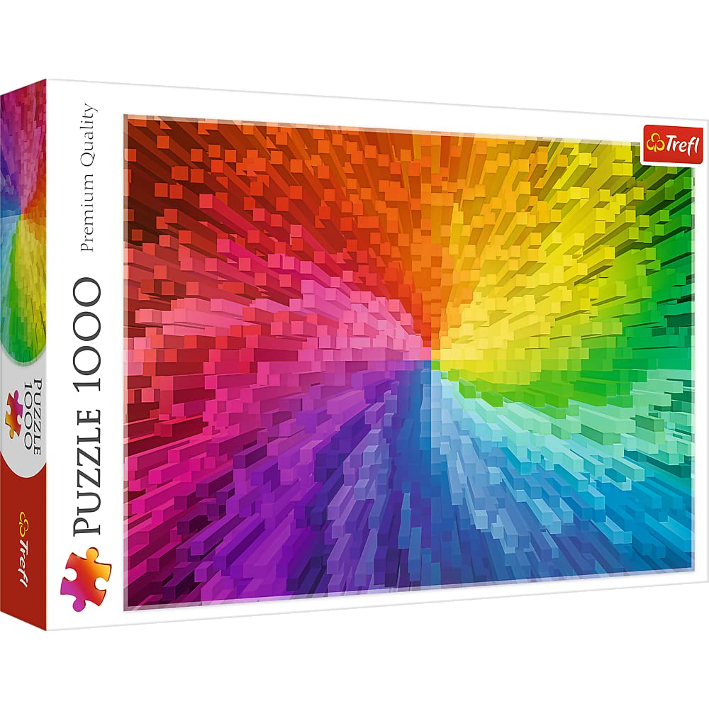 Trefl, Puzzle, Le Gradient, 1000 Pièces, Qualité Premium, pour Adultes et Enfants à partir de 12 Ans