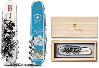 VICTORINOX(ビクトリノックス) 戦国墨絵クライマー シリーズ スイス・アーミーナイフ 多機能 ナイフ コレクション 防災グッズ 14機能を搭載したスイス製マルチツール 武将 家紋 グッズ ギフト プレゼント スペシャル桐製BOX入り【国内正規品】