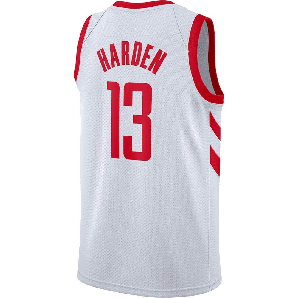 SCYLSunnyio Ness Men_James_#13_Harden_White_Jersey