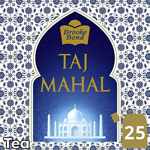 Taj Mahal Brooke Bond Leaf 25n Tea Bags 50 Grams - 5