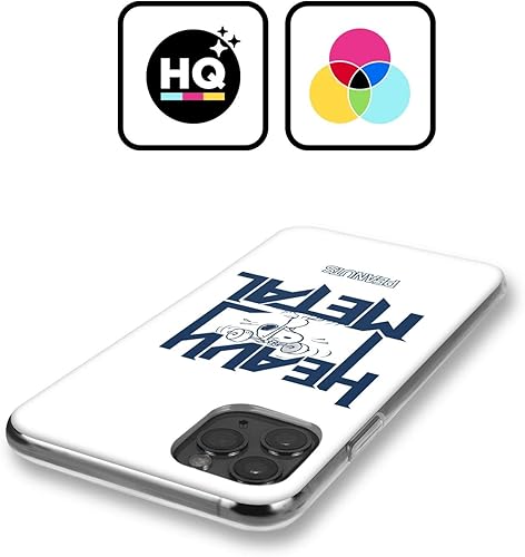 Miniatura 2 de Head Case Designs Officially Licensed Peanuts Snoopy Heavy Metal Rock Tees Soft Gel Case Compatible with Apple iPhone 15 Pro Max