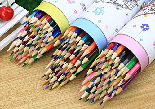 Finenolo Matite Colorate Per Adulti - Set 36 Colori A Olio Con Tubo Portamatite E Temperamatite, Nucleo Morbido - 2