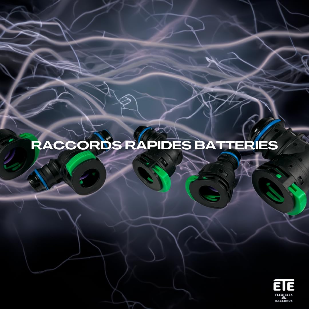 Raccord femelle VDA RDF 22 VDA NW16 Refroidissement batteries - 180° - NW16 - DN 22 - ETE Flexibles & Raccords
